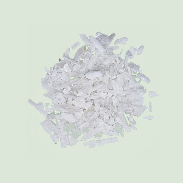 Gypsum fibrosum . (Shi Gao/mineralischer Gips)